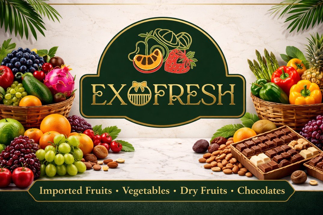 Fresh fruits and vegetables